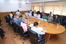 The 9th Inter-Ministerial Empowered Committee (IMEC) Meeting under the #PMFMEScheme was convened today under the Chairmanship of Hon’ble Minister of Food Processing Industries Shri Chirag Paswan.