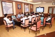 Union Minister for Food Processing Industries Shri Chirag Paswan today chaired a meeting of @worldfoodindia at Panchsheel Bhavan, New Delhi during which the Hon'ble Minister reviewed the preparations so far for the mega food event #WFI2025. #WorldFoodIndia2025