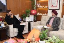 A detailed review meeting was held today under the chairmanship of Shri Chirag Paswan, Hon’ble Union Minister of Food Processing Industries with senior officials of #MoFPI to assess the progress of the Pradhan Mantri Kisan SAMPADA Yojana (PMKSY). Key aspects related to effective implementation and achievement of the scheme’s objectives were discussed during the meeting.