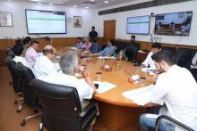 The 9th Inter-Ministerial Empowered Committee (IMEC) Meeting under the #PMFMEScheme was convened today under the Chairmanship of Hon’ble Minister of Food Processing Industries Shri Chirag Paswan.