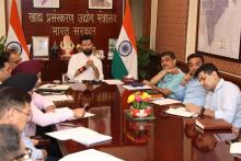 Union Minister for Food Processing Industries Shri Chirag Paswan today chaired a meeting of @worldfoodindia at Panchsheel Bhavan, New Delhi during which the Hon'ble Minister reviewed the preparations so far for the mega food event #WFI2025. #WorldFoodIndia2025