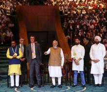 माननीय प्रधानमंत्री श्री नरेंद्र मोदी जी ने आज भारत मंडपम, नई दिल्ली में #WorldFoodIndia2025 का शानदार उद्घाटन किया।  इस मौके पर प्रधानमंत्री जी ने #PMFMEScheme के तहत ₹2518 करोड़ की माइक्रो प्रोजेक्ट्स के लिए 26,000 लाभार्थियों को क्रेडिट लिंक्ड सब्सिडी जारी की।