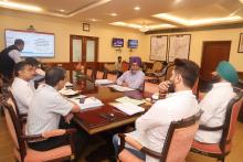 श्री चिराग पासवान, केंद्रीय मंत्री और श्री रवनीत सिंह, केंद्रीय राज्यमंत्री की सह अध्यक्षता में प्रोजेक्ट अनुमोदन समिति (#PAC) की बैठक आयोजित हुई। बैठक में #PMKSY की उप-योजना #CEFPPC के अंतर्गत फूड प्रोसेसिंग यूनिट्स की स्थापना एवं विस्तार पर विस्तृत चर्चा की गई।