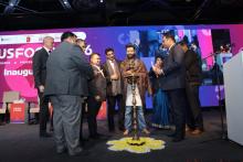 Mr. Chirag Paswan, Union Minister of Food Processing Industries, inaugurated Indus Food 2026 today.  During his address, the Minister told the assembled global buyers and industry representatives that #IndusFood2026 is a powerful platform for connecting India's food processing capabilities with the international market. This event will strengthen long-term global partnerships and give new impetus to the vision of establishing India as a global food basket.