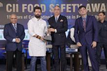 Shri Chirag Paswan, Union Minister, #MOFPI, attended the 20th Food Safety, Quality & Regulatory Summit as the Chief Guest. During his address at the event, he stated, "Food safety is not merely limited to compliance; rather, it serves as the cornerstone of consumer trust. In the endeavor to transform India into a 'Global Food Basket,' food safety plays a pivotal role in bolstering global confidence and competitiveness." Furthermore, the Minister presented the CII Food Safety Awards across various categories and lauded the outstanding efforts of all the winners. Shri Chirag Paswan, Union Minister, #MOFPI, attended the 20th Food Safety, Quality & Regulatory Summit as the Chief Guest. During his address at the event, he stated, "Food safety is not merely limited to compliance; rather, it serves as the cornerstone of consumer trust. In the endeavor to transform India into a 'Global Food Basket,' food safety plays a pivotal role in bolstering global confidence and competitiveness." Furthermore, the Minister presented the CII Food Safety Awards across various categories