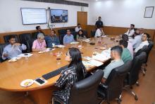 The 9th Inter-Ministerial Empowered Committee (IMEC) Meeting under the #PMFMEScheme was convened today under the Chairmanship of Hon’ble Minister of Food Processing Industries Shri Chirag Paswan.