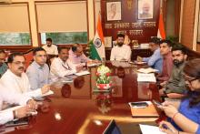 A meeting was held today under the chairmanship of Union Minister for Food Processing Industries Shri Chirag Paswan at Panchsheel Bhawan, New Delhi, during which the ongoing preparations for the global food event #WorldFoodIndia2025 were reviewed. In the meeting, he also gave his guidelines on various aspects of the event.