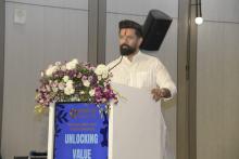Shri Chirag Paswan, Union Minister, #MOFPI inaugurated the two-day #SAPLING2026 held in Ahmedabad, Gujarat by attending as the Chief Guest. In his address at the inaugural ceremony, he described the food processing sector as an important bridge between India's agriculture and industry and said that this sector is playing an important role in increasing the income of farmers, creating employment, reducing food wastage and strengthening export competitiveness. They stressed the importance of regional cooperat