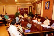 केंद्रीय मंत्री श्री पशुपति कुमार पारस और श्री प्रहलाद सिंह पटेल की संयुक्त अध्यक्षता में #PLI योजना के अनुमोदन समिति की पूर्व ब्रीफिंग बैठक हूई।