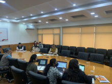 राज्यमंत्री श्री प्रहलाद सिंह पटेल की अध्यक्षता व सचिव, श्रीमती पुष्पा सुब्रह्मण्यम और विशेष सचिव, श्री मनोज जोशी की उपस्थिति में पीएमएफएमई योजना के प्रमुख घटक के रूप में 'एक जिला एक उत्पाद' (#ODOP) दृष्टिकोण पर चर्चा हेतु समीक्षा बैठक हुई।