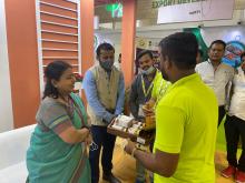 आहार 2022 में मोफ्पी पवेलियन की कुछ झलकियां