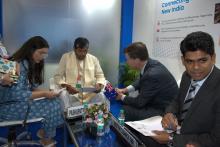 Union Minister Shri @PashupatiParas met with Mr Justin Clancy MP, Shadow Minister for skills, TAFE & Tertiary education, Australia, on the sidelines of @worldfoodindia.   The meeting was intended to discuss the potential areas of collaborations in trade & food processing sector.