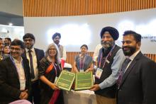 #MOFPI and several industry entities signed a total of 8 Memorandums of Understanding (MoUs) alongwith 2 NIFTEM Kundli Technology Transfers with Industries on the first day of @worldfoodindia in august presence of Union Minister of State for #MOFPI Shri @RavneetBittu