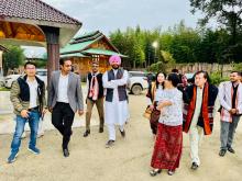 Union Minister of State for #MOFPI, Shri Ravneet Singh Bittu, today met with Ms Tage Rita, a proud beneficiary of #PMKSY Scheme, who is successfully running M/s Lambu Subu Food and Beverages, a winery in Ziro, Arunachal Pradesh. Hon'ble Minister lauded her remarkable efforts and expressed pride in showcasing a #MadeInIndia product on the global stage.