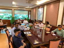 केंद्रीय मंत्री श्री पशुपति कुमार पारस जी की अध्यक्षता एवं राज्यमंत्री श्री प्रहलाद सिंह पटेल जी की उपस्थित में मंत्रालय के संपदा पोर्टल और ई-समीक्षा पर आधारित एक समीक्षा बैठक हुई।