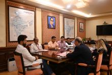 H.E. Mr Antonio Enrico Bartoli, Ambassador of Italy to India called on Union Minister Shri Chirag Paswan in New Delhi. Both sides had an enriching discussion on enhancing collaboration in technology transfer, equipment innovation, investment & trade in #foodprocessing sector.