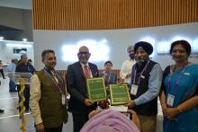 #MOFPI and several industry entities signed a total of 8 Memorandums of Understanding (MoUs) alongwith 2 NIFTEM Kundli Technology Transfers with Industries on the first day of @worldfoodindia in august presence of Union Minister of State for #MOFPI Shri @RavneetBittu