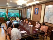 केंद्रीय मंत्री श्री पशुपति कुमार पारस जी की अध्यक्षता एवं राज्यमंत्री श्री प्रहलाद सिंह पटेल जी की उपस्थित में मंत्रालय के वरिष्ठ अधिकारियों के साथ खाद्य प्रसंस्करण उद्योग के लिए प्रोडक्शन लिंक्ड इंसेंटिव स्कीम की विशेषताओं और उद्देश्यों पर चर्चा की गई।