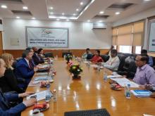 सस्केचेवान सरकार (कनाडा) में व्यापार और निर्यात विकास मंत्री, श्री जेरेमी हैरिसन ने केंद्रीय मंत्री श्री पशुपति कुमार पारस जी से मुलाकात की। इस दौरान द्विपक्षीय व्यापार और संभावित निवेश अवसरों व शोध के विषय पर विस्तार के तरीकों पर भी चर्चा हुई।