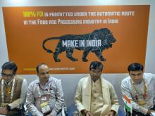 आज #MOFPI के केंद्रीय मंत्री श्री @PashupatiParas ने #WorldFoodIndia2023 के दौरान HE श्री Georges Bouchikian, मिनिस्टर ऑफ इंडस्ट्री, लेबनान से की मुलाकात..   #WFI2023 #FoodProcessing #FoodEvent #SustainableFood #IYM2023  #ProcessingForProsperity