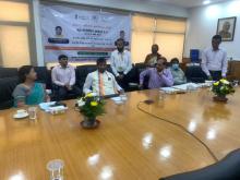 किसान भागीदारी प्राथमिकता हमारी अभियान के तहत मनाए जा रहे खाद्य प्रसंस्कऱण सप्ताह 2.0   के पांचवे दिन आज केंद्रीय मंत्री पशुपति कुमार पारस जी ने विडियो कॉन्फ्रेंसिंग के माध्यम से PMKSY की 75 परियोजनाओं का शुभारंभ किया ।