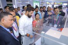 Union Minister Shri Chirag Paswan visited #MOFPIPavilion today, where he interacted with exhibitors & discussed latest innovations & developments in #foodprocessing sector. Hon'ble Minister's visit was seen as an encouraging gesture, showcased his support for sector's growth.