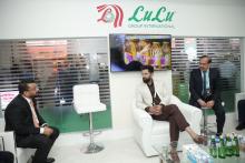 Union Minister of #MOFPI, Shri Chirag Paswan, had a meeting with representatives of LuLu Group at #Gulfood2025, and discussed their expansion plans in India's vibrant #FoodProcessing sector. This meeting marked a significant advancement in fortifying global partnerships and fostering growth within India's food industry.  #WorldFoodIndia2025 #ProcessingForProsperity
