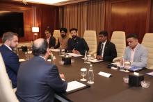Union Minister of #MOFPI, Shri Chirag Paswan, had an interaction with representatives of BRF and Marfrig during #Gulfood2025 in Dubai, focusing on India’s poultry and meat sector. The discussions highlighted India’s strong domestic market, robust supply chain, and investor-friendly policies, making it an attractive destination for expansion and investment. Both companies expressed keen interest in enhancing their capacity in India, recognising the country’s potential as a key player in the global meat and p