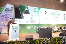 52nd Dairy Industry Conference & Exhibition was inaugurated by Shri Chirag Paswan, Union Minister, MoFPI, along with Prof. SP SINGH BAGHEL, Hon’ble Minister of State, Animal Husbandry, Dairying & Fisheries, Dr. Meenesh Shah, NDDB & Shri Sudhir Kumar Singh, IDA  The conference brings together key stakeholders to promote innovation, value addition and policy convergence for strengthening India’s dairy ecosystem and enhancing farmers’ prosperity.