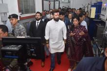 Union Minister for Food Processing Industries, Shri @iChiragPaswan inaugurated the Food Processing Incubation Centre at Tezpur University, Assam.  During the inauguration, he also interacted with #PMFME beneficiaries, start-up representatives, institute members and other stakeholders.  This initiative is a significant step towards energizing the #FoodProcessing sector in Northeast India, as well as strengthening local entrepreneurship, employment generation, and agro-based industries.