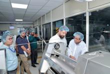 Shri Chirag Paswan, Hon’ble Minister of Food Processing Industries, inspected the noodles unit of C G Food India Pvt. Ltd. at the Greentech Mega Food Park. The automation and organized processing are significantly enhancing production capacity while creating new employment opportunities. Shri Chirag Paswan, Hon’ble Minister of Food Processing Industries, inspected the noodles unit of C G Food India Pvt. Ltd. at the Greentech Mega Food Park. The automation and organized processing are significantly enhancing production capacity while creating new employment opportunities.