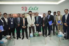 Union Minister of #MOFPI, Shri Chirag Paswan, had a meeting with representatives of LuLu Group at #Gulfood2025, and discussed their expansion plans in India's vibrant #FoodProcessing sector. This meeting marked a significant advancement in fortifying global partnerships and fostering growth within India's food industry.  #WorldFoodIndia2025 #ProcessingForProsperity