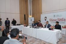 Shri Chirag Paswan, Union Minister, #MoFPI, addressed a press conference held today during the ‘Chintan Shivir’ (brainstorming session). On this occasion, he stated that the food processing sector is playing a crucial role in increasing farmers' income and generating employment on a large scale. He informed that the Ministry, through its #PMKSY, #PMFMEScheme, and #PLIScheme, is continuously striving to encourage small enterprises and establish them at the global level. The Chintan Shivir has been organized 