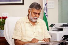 MoS Shri Prahlad Singh Patel chaired a meeting regarding the Food Safety and Quality Assurance Infrastructure Scheme under the Pradhan Mantri Kisan SAMPADA Yojana. A presentation based on the scheme was presented by the officials of the Ministry in the meeting.