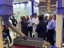 Union Minister Shri @PashupatiParas  visited the pavilion of @NIFTEM_Tnj at @worldfoodindia and interacted with the exhibitors there. He praised the contributions of the institute to providing new technologies.