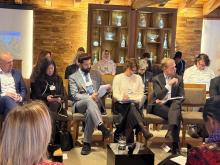 Union Minister of #MOFPI Shri Chirag Paswan participated in a vital session on ‘Raising Public-Private Ambition for Nature and Food’ at #WEF25 in Davos. The session aimed to discuss the transformative potential of public-private partnerships in creating sustainable and inclusive global food systems.  During his address, Hon'ble Minister highlighted the Indian government's ongoing initiatives protecting Mother Nature and emphasized the importance of balancing economic development with environmental sustainab