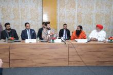 Union Minister of #MOFPI Shri Chirag Paswan inaugurated the 8th edition of Indusfood 2025 today at Expo Centre, Greater Noida. In his inaugural address, Hon'ble Minister pressed upon the need to make Indian cuisine grow across the world and reach every dining table. He said that the Indian government is working toward food security for the world with the mission that no one should sleep hungry.