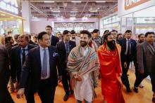 Union Minister of #MOFPI Shri Chirag Paswan inaugurated the 8th edition of Indusfood 2025 today at Expo Centre, Greater Noida. In his inaugural address, Hon'ble Minister pressed upon the need to make Indian cuisine grow across the world and reach every dining table. He said that the Indian government is working toward food security for the world with the mission that no one should sleep hungry.