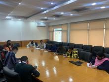 संविधान दिवस के अवसर पर आज मंत्रालय में निबंध व प्रश्नोत्तरी प्रतियोगिता का आयोजन किया गया। प्रतियोगिता में मंत्रालय के अधिकारियों व कर्मचारियों ने हिस्सा लिया।