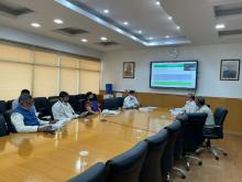 केंद्रीय मंत्री श्री पशुपति कुमार पारस एवं राज्यमंत्री श्री प्रहलाद सिंह पटेल की संयुक्त अध्यक्षता में वीडियो कांफ्रेंसिंग के माध्यम से हुई अंतर-मंत्रालयी अनुमोदन समिति की बैठक में PMKSY के तहत आने वाली एपीसी योजना के तहत 7 कृषि प्रसंस्करण क्लस्टरों परियोजनाओं मंजूरी दी गई।