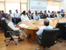  #MOFPI के केंद्रीय राज्य मंत्री श्री प्रहलाद सिंह पटेल ने मंत्रालय में आयोजित #PLIScheme से संबंधित बैठक की अध्यक्षता की, जिसमें खाद्य प्रसंस्करण उद्योग के लिए उत्पादन लिंक्ड प्रोत्साहन स्कीम की समीक्षा की गई।