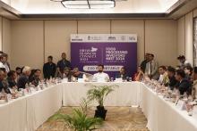 Union Minister of #MOFPI Shri Chirag Paswan chaired the 'CEO Roundtable' at the Food Processing Investors' Meet in Patna, Bihar today, organized by the Government of Bihar in collaboration with the Ministry. Highlighting Bihar's immense potential in #foodprocessing and agro-industrial innovation, Hon'ble Minister assured industry leaders of a robust, investor-friendly ecosystem backed by strong infrastructure, supportive policies, and strategic partnerships. The event marked a milestone with the signing of 