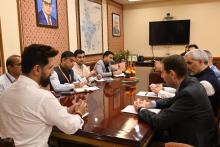 A delegation from Pernod Ricard, led by Mr. Alexandre Ricard, Group Chairman & CEO, met Union Minister of #MOFPI Shri Chirag Paswan at Panchsheel Bhawan today. They discussed strategic plans, investment commitments, and explored opportunities to strengthen business ties and drive India's economic growth through collaboration.