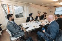 Union Minister of #MOFPI, Shri Chirag Paswan , chaired a roundtable discussion on 'India’s Rise as the World’s Food Basket' at #WEF25 in Davos. Hon'ble Minister outlined India’s vision for becoming the global food hub through innovation, sustainability, and robust supply chains.  #Davos2025 #IndiaAtDavos2025 #WorldEconomicForum