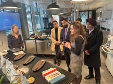 Union Minister of #MOFPI, Shri Chirag Paswan, visited the Global HQ of Barry Callebaut in Zurich and had a meeting with Global CEO Mr. Peter Feld. During the visit, Hon'ble Minister explored the groundbreaking innovations at the Chocolate Academy and discussed exciting investment opportunities in India.    #IndiaatDavos2025