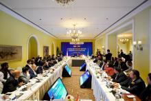 Shri Chirag Paswan, Union Minister, #MOFPI attended the 'Food & Beverage Sector Stakeholders Meet' held at Mumbai in presence of Shri Piyush Goyal, Union Minister of Commerce & Industry and H.E. Dr. Thani bin Ahmed Al Zeyoudi, UAE’ MOS for Foreign Trade