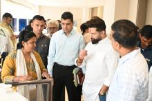 Union Food Processing Industries Minister Shri Chirag Paswan visited the exhibition organized in #SAPLING2026. During this, he observed the diverse and innovative processed food products of the country. Also appreciated the remarkable development taking place in the #FoodProcessing sector in the state and the initiatives of startups. Shri Chirag Paswan, Hon'ble Union Minister for Food Processing Industries, visited the exhibition at #SAPLING2026. During the visit, he explored a diverse range of innovative p