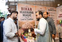 Union Minister of Food Processing Industries Shri Chirag Paswan launched the #PMFMEBazaar today. On this occasion, he visited the stalls set up by #PMFME beneficiaries, interacted with the entrepreneurs, and appreciated their innovative products, local talent, and inspiring entrepreneurial spirit. Through the #PMFMEConclave2026, local products, indigenous enterprises, and micro food processing units are gaining new recognition and opportunities. Union Minister of Food Processing Industries Shri Chirag Paswan launched the #PMFMEBazaar today. On this occasion, he visited the stalls set up by #PMFME beneficiaries, interacted with the entrepreneurs, and appreciated their innovative products, local talent, and inspiring entrepreneurial spirit. Through the #PMFMEConclave2026, local products, indigenous enterprises, and micro food processing units are gaining new recognition and opportunities.