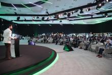 Union Minister of #MOFPI, Shri @iChiragPaswan, while addressing the CEO Summit on the sidelines of #Gulfood2025, highlighted India's strong agricultural base, rapidly growing food processing sector, and investor-friendly policies that make the country an ideal destination for investment, collaborations, and innovation. 