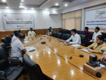  Union Minister of #MOFPI Shri Pashupati Kumar Paras chaired the Project Approval Committee (#PAC) meeting at Panchsheel Bhawan in New Delhi today, during which project proposals under the #CEFPPC Scheme were discussed.